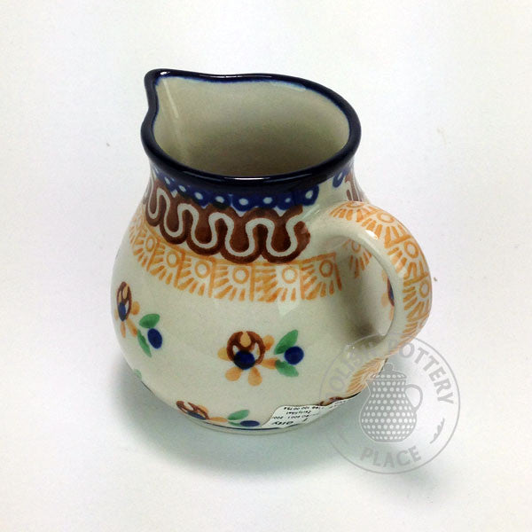 Small Creamer - Polish Pottery