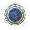 Small Round Baker with Handles - Blue Wildflowers
