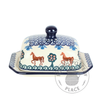 Small Butter Dish - Horse in Appletree Field