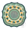 10.5" Decorative Dinner Plate - Polish Pottery