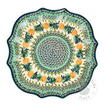 10.5" Decorative Dinner Plate - Polish Pottery