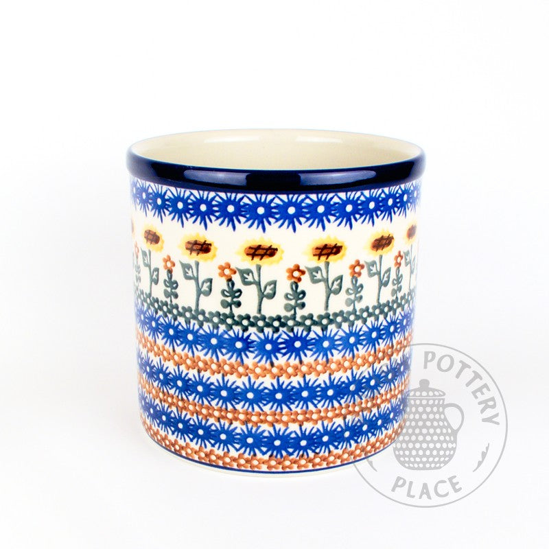 Utensil Holder - Polish Pottery