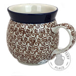 Small Bubble Mug - Polish Pottery