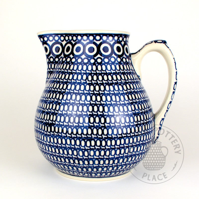 Extra Large Pitcher - Blue and White Eyes