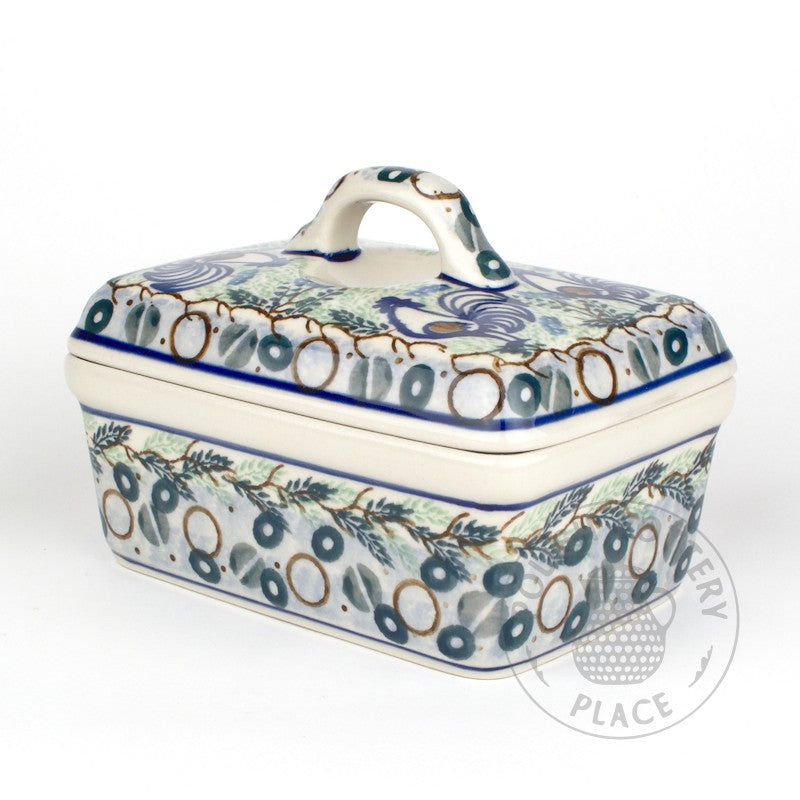 Butter Box - Dewdrop Roosters UNIKAT