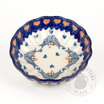Scalloped Bowl - Polish Pottery