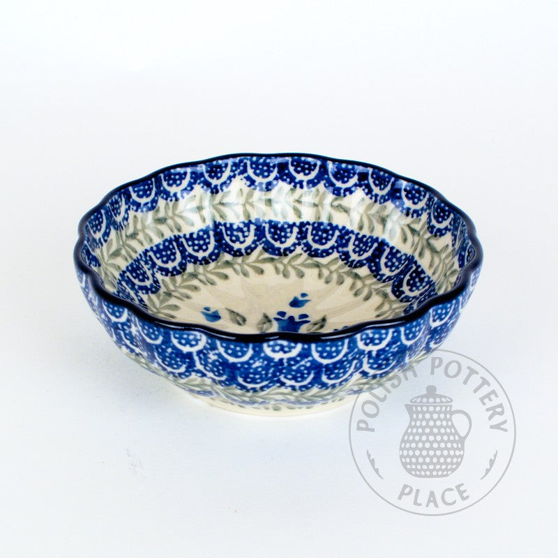 Scalloped Bowl - Polish Pottery