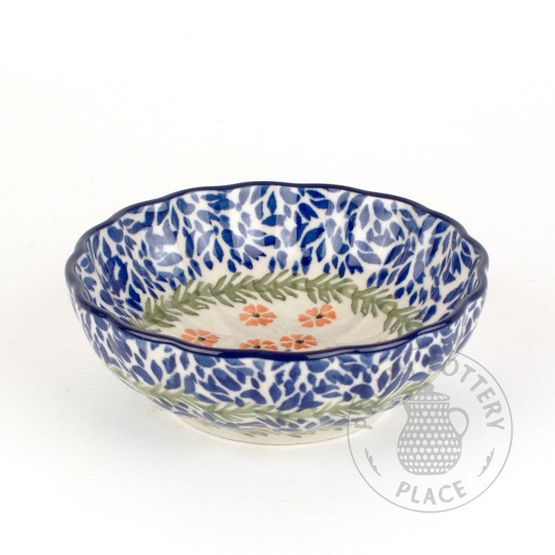 Scalloped Bowl - Polish Pottery