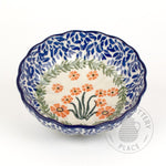 Scalloped Bowl - Polish Pottery