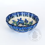 Scalloped Bowl - Polish Pottery