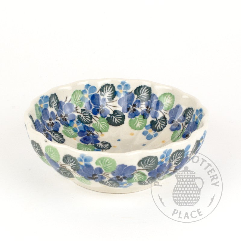 Scalloped Bowl - Polish Pottery