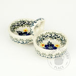 Salt & Pepper Crock - Polish Pottery