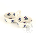 Salt & Pepper Crock - Polish Pottery