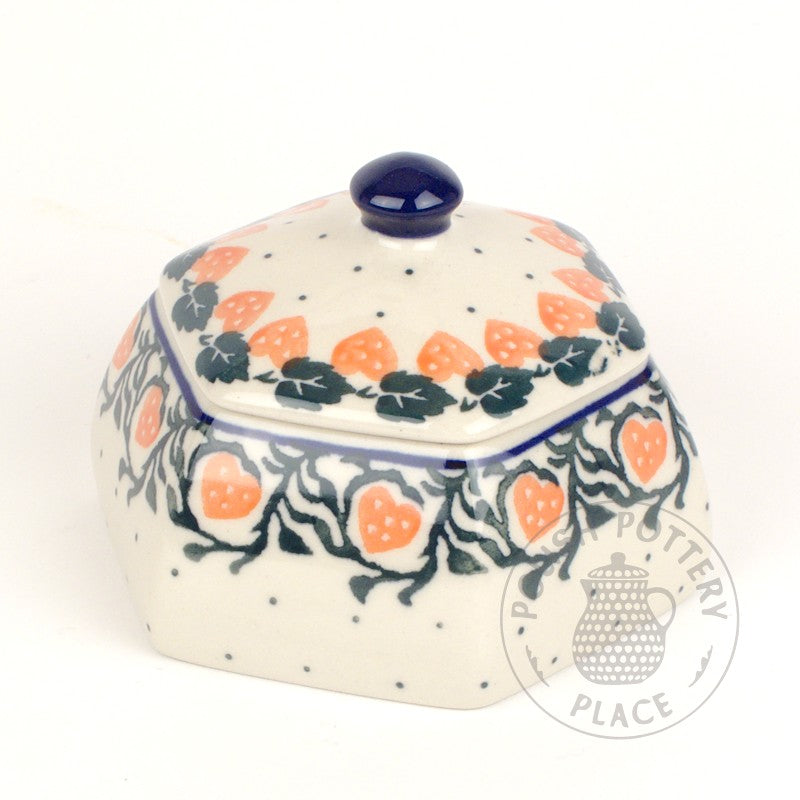 Trinket Box - Polish Pottery