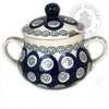 Large Sugar Bowl - Polish Pottery