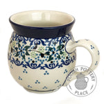 Large Bubble Mug - Polish Pottery