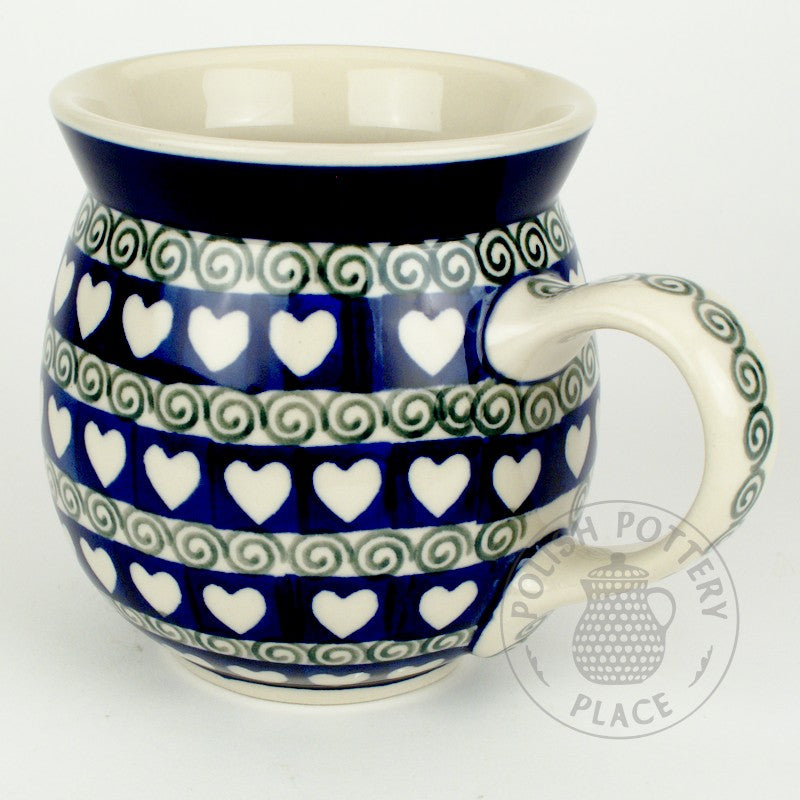 Large Bubble Mug - Polish Pottery