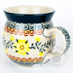 Large Bubble Mug - Polish Pottery