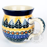 Large Bubble Mug - Polish Pottery