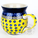 Large Bubble Mug - Polish Pottery