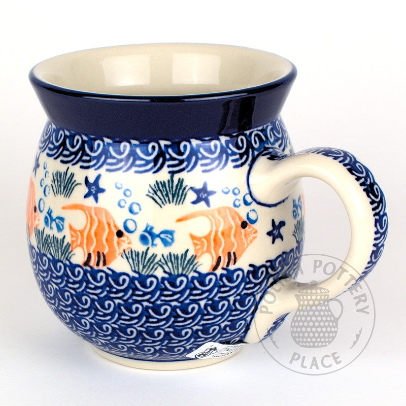 Large Bubble Mug - Polish Pottery