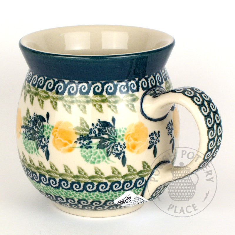 Large Bubble Mug - Polish Pottery