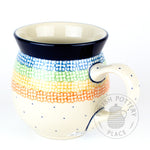 Large Bubble Mug - Polish Pottery