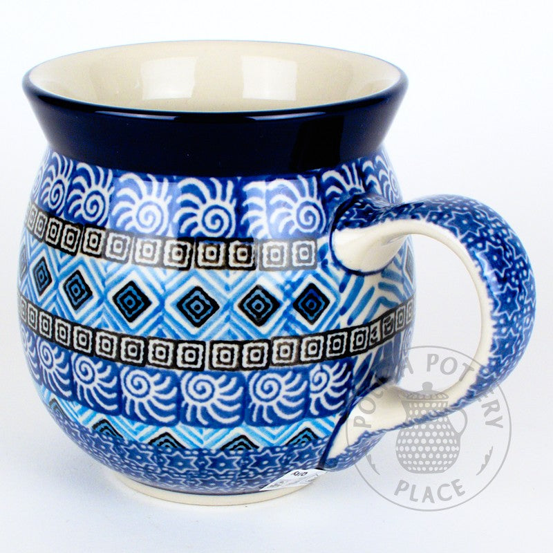 Large Bubble Mug - Polish Pottery