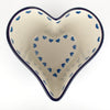 Deep Heart Dish - Blue Hearts