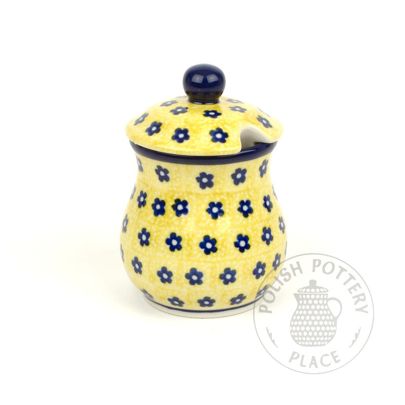 Small Honey Jar - Polish Pottery