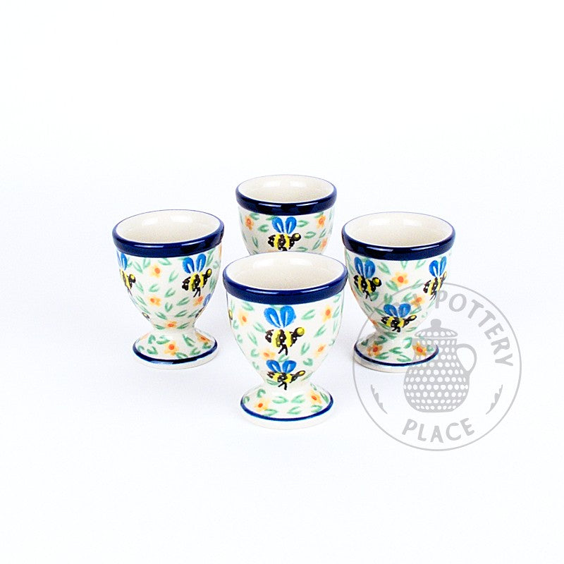 S/4 Egg Cups - Bumblebees