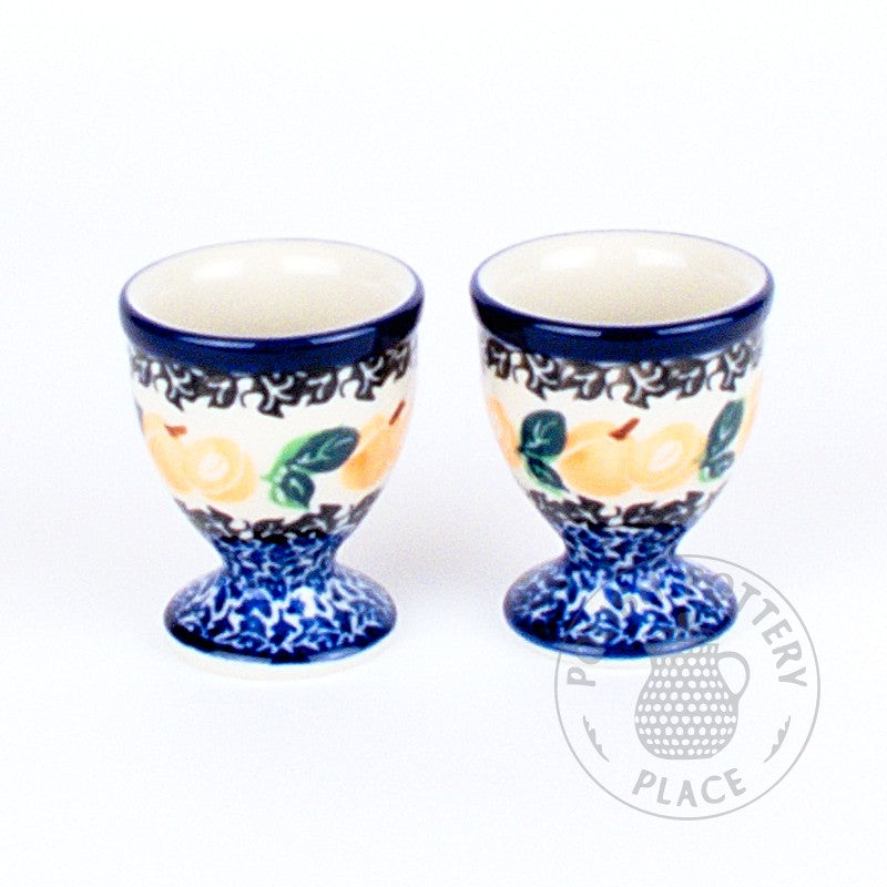 S/2 Egg Cups - Polish Pottery
