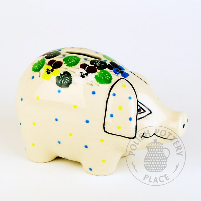 Piggy Bank - Polish Pottery