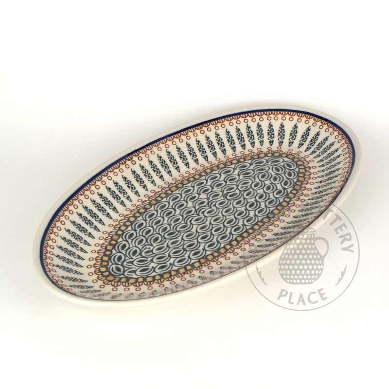 Oval Platter - 12" - Polish Pottery