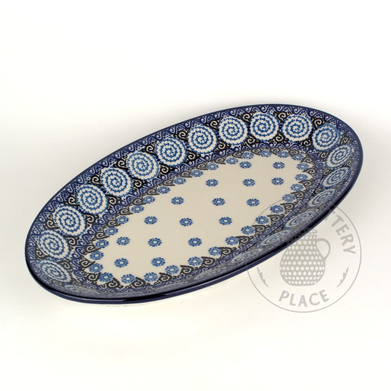 Oval Platter - 12" - Polish Pottery