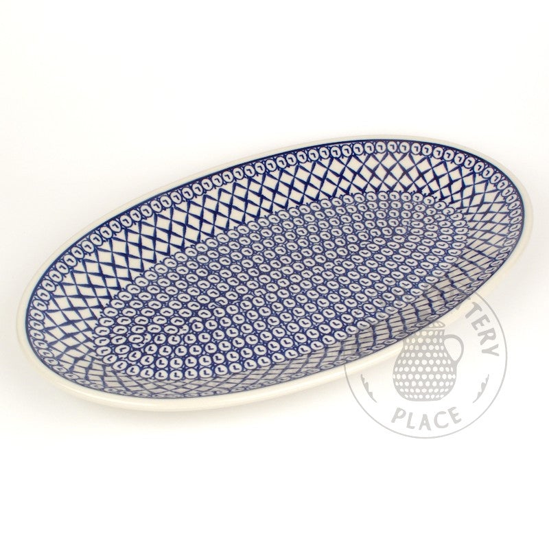 Oval Platter - 14" - Polish Pottery