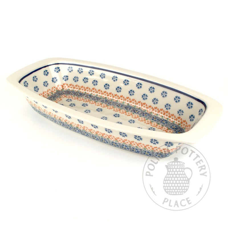 Oval Baker with Handles - Polish Pottery
