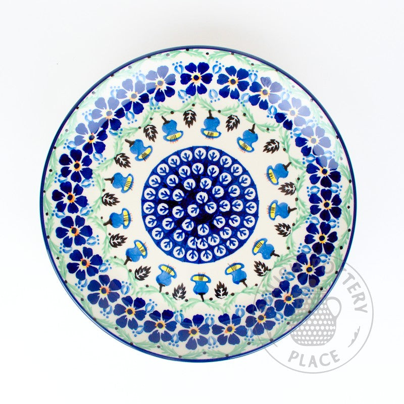 10.5" Dinner Plate - Polish Pottery - UNIKAT