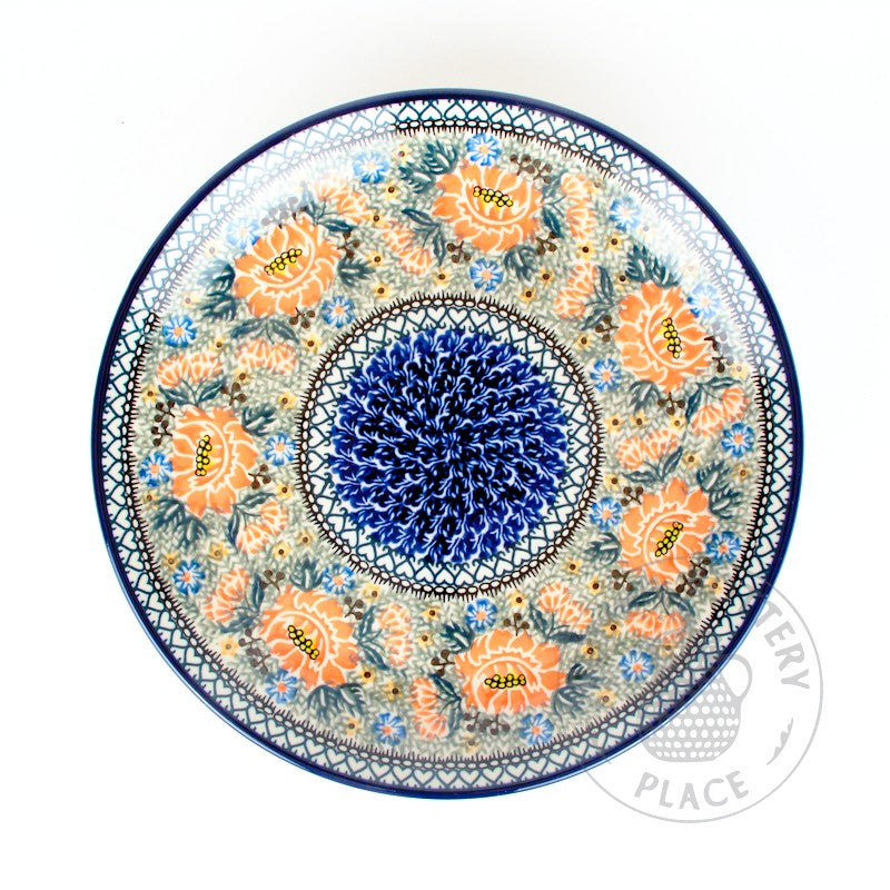 10.5" Dinner Plate - Polish Pottery - UNIKAT
