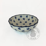 Scalloped Bowl - Polish Pottery