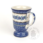 Pedestal Mug - Polish Pottery