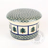 French Butter Dish - Tree Waves