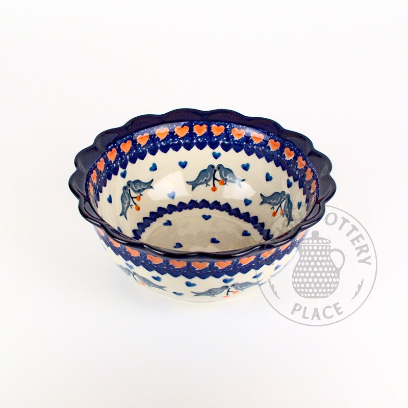 Lace Bowl - Love Birds