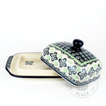 Large Butter Dish - Polish Pottery