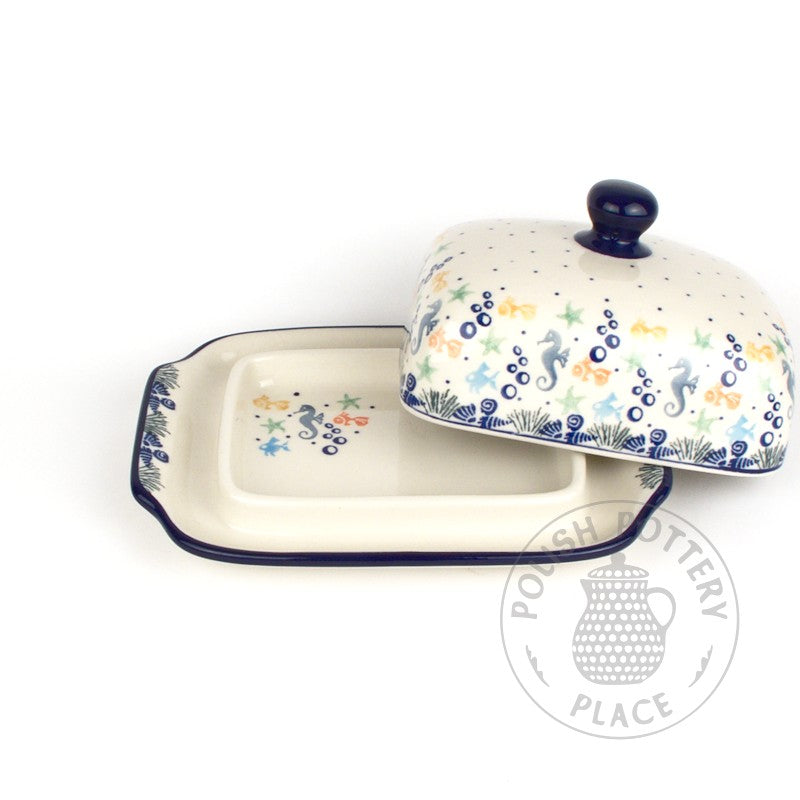 Large Butter Dish - Under the Sea