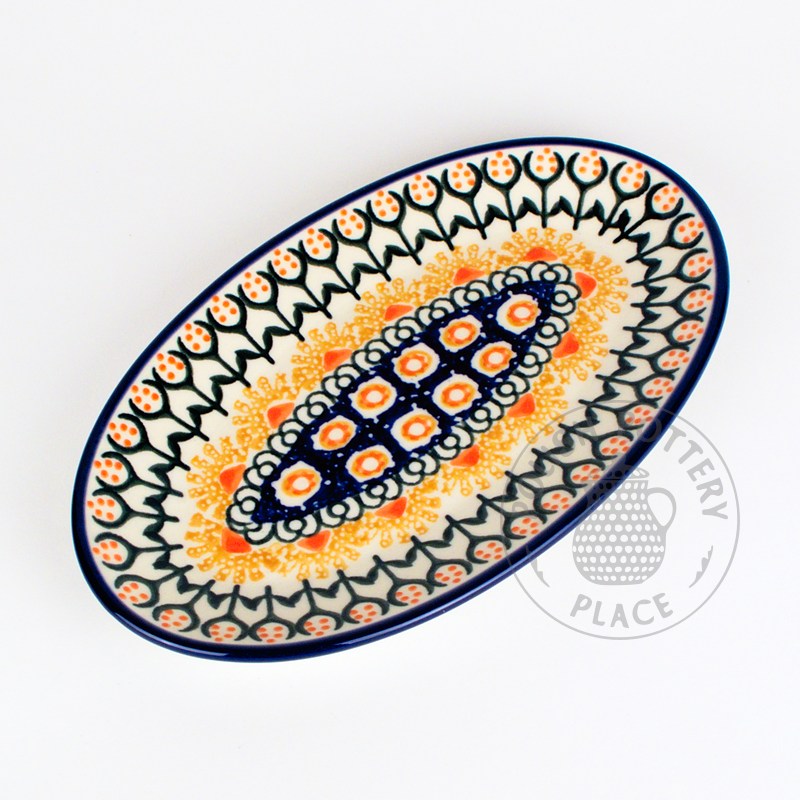 Oval Platter - 8" - Sunrise