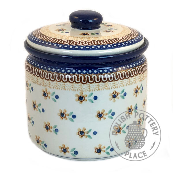 Wide Canister - Polish Pottery
