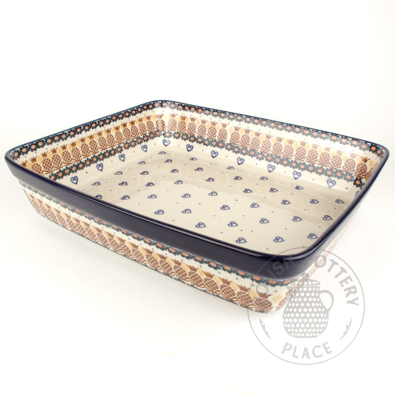 Casserole - 12" - Pineapple Hearts