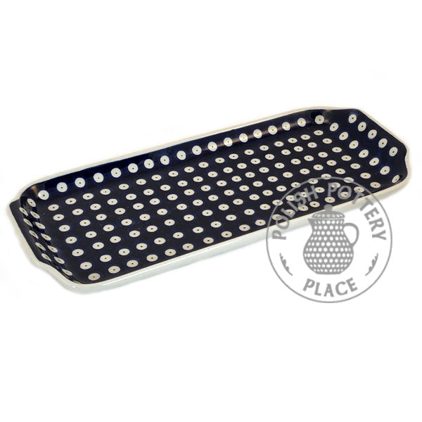 Rectangular Tray with Handles - Polish Pottery