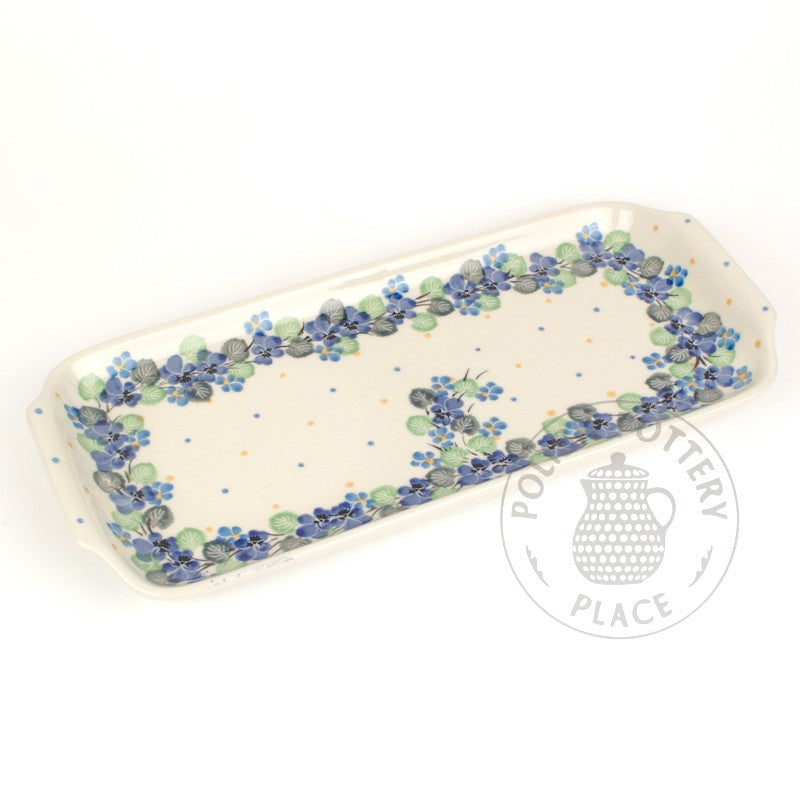 Rectangular Tray with Handles - Polish Pottery